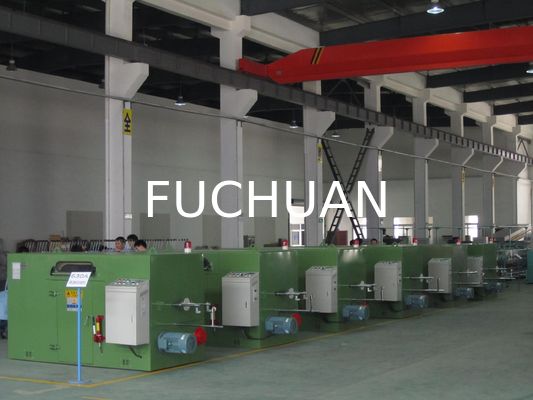 7.5Kw ওয়্যার টুইস্টিং মেশিন FUCHUAN 2.5Kgf স্কাই ব্লু ওয়্যার বাঞ্চার সরঞ্জাম