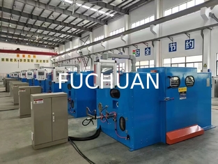 বৈদ্যুতিক স্বয়ংক্রিয় তামা তারের Bunching মেশিন 100m/min গতি 100-300kg/h ক্ষমতা