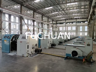 220V/380V ভোল্টেজ 110m/min গতির সাথে স্বয়ংক্রিয় তামা তারের Bunching মেশিন