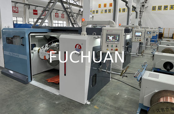 উন্নত ইলেকট্রনিক পিচ ডাবল ট্যুইস্ট বান্চার স্ট্র্যান্ডিং মেশিন ফিট তারের জন্য