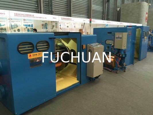 FUCHUAN 4000 Twist Copper Wire Bunching Machine টাচ স্ক্রিন অপারেশন 19 পিসি