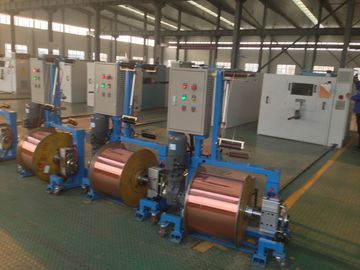 তামার তারের Shaftless সক্রিয় পে অফ মেশিন একাধিক অঙ্কন Bobbins