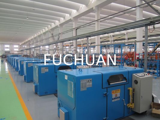 টিনের তারের সিলভার জ্যাকেটযুক্ত FUCHUAN কপার ওয়্যার বাঞ্চিং মেশিনের সরঞ্জাম