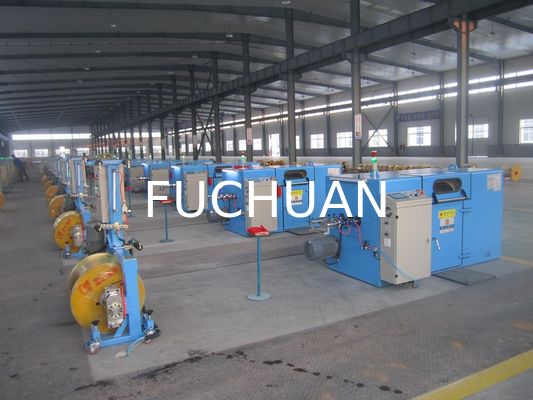 টিনের তারের সিলভার জ্যাকেটযুক্ত FUCHUAN কপার ওয়্যার বাঞ্চিং মেশিনের সরঞ্জাম