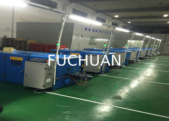 0.03mm Copper Wire Twisting Machine 24 Zones ডাবল টুইস্ট বানচার সরঞ্জাম