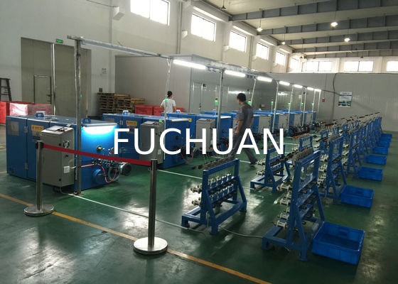 0.03mm Copper Wire Twisting Machine 24 Zones ডাবল টুইস্ট বানচার সরঞ্জাম
