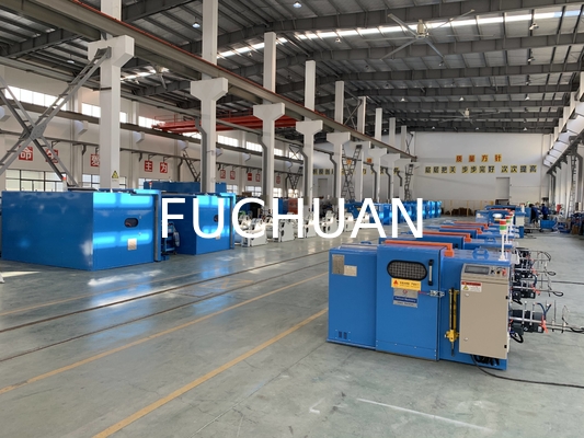 স্বয়ংক্রিয় তামা তারের Bunching মেশিন ভোল্টেজ 220V/380V 0.2-1.04mm তামা তারের বান্ডেল জন্য