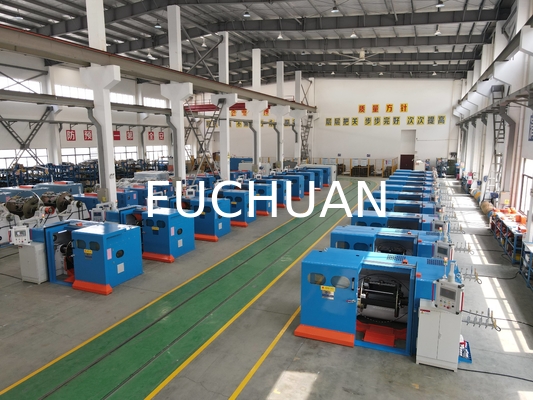 220V/380V ভোল্টেজ এবং 7.5KW পাওয়ার সহ বৈদ্যুতিক চালিত তামার তারের বুনন স্বয়ংক্রিয় মেশিন