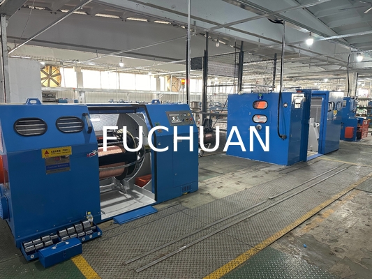 স্বয়ংক্রিয় 100-350kg/h তামার তার interweaving মেশিন 100m/min গতি সঙ্গে