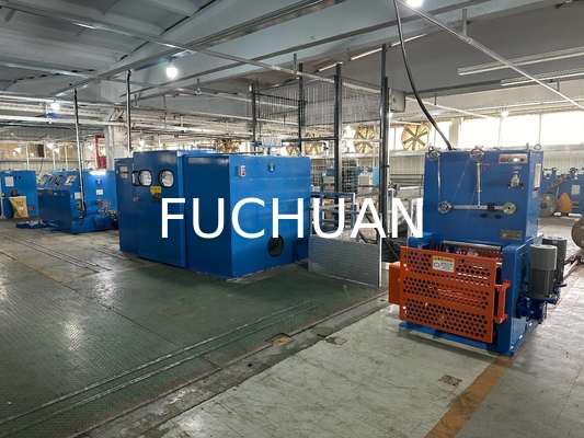 7.5KW স্পিড ইলেকট্রিক কপার ওয়্যার Bunching মেশিন 220V/380V ভোল্টেজ 4500KG ওজন