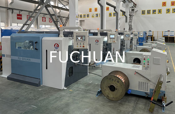 বৈদ্যুতিক পিচ কপার Bunching মেশিন 15KW এসি সার্ভো মোটর 380V ভোল্টেজ