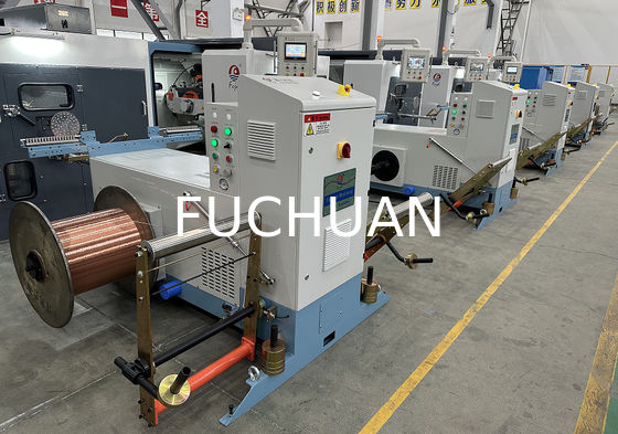 বৈদ্যুতিক পিচ কপার Bunching মেশিন 15KW এসি সার্ভো মোটর 380V ভোল্টেজ