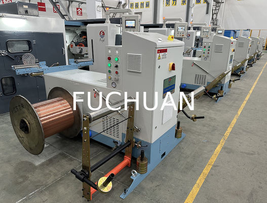 বৈদ্যুতিক পিচ কপার Bunching মেশিন 15KW এসি সার্ভো মোটর 380V ভোল্টেজ