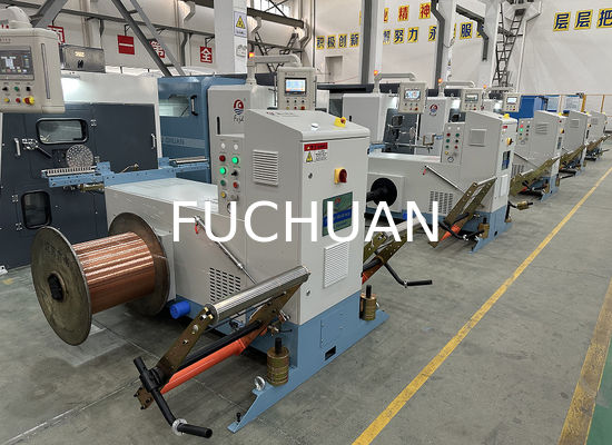 বৈদ্যুতিক পিচ কপার Bunching মেশিন 15KW এসি সার্ভো মোটর 380V ভোল্টেজ