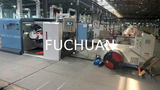 হাই স্পিড কপার 0.8-2.8 মিমি ক্যাবল কোর তারের Buncher Bunching Winding Twister Twisting Twisting Winding Coiling Drawing Extrusion Machine