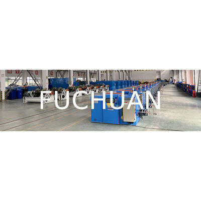 FC-450b হাই-স্পিড CNC স্ট্র্যান্ডিং কপার ওয়্যার বাঞ্চিং মেশিন 4kw মোটর স্বয়ংক্রিয় উইন্ডিং ওয়্যার লেইং 2000kg