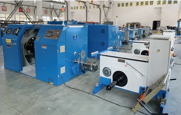 High-Speed 650B Automatic Double Twist Bunching Machine for Copper Wire for Winding Manufactured by The Best 1